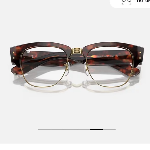 NEW_ MEGA CLUBMASTER OPTICS (unisex)(just frame- no prescription lenses) - Picture 4 of 7